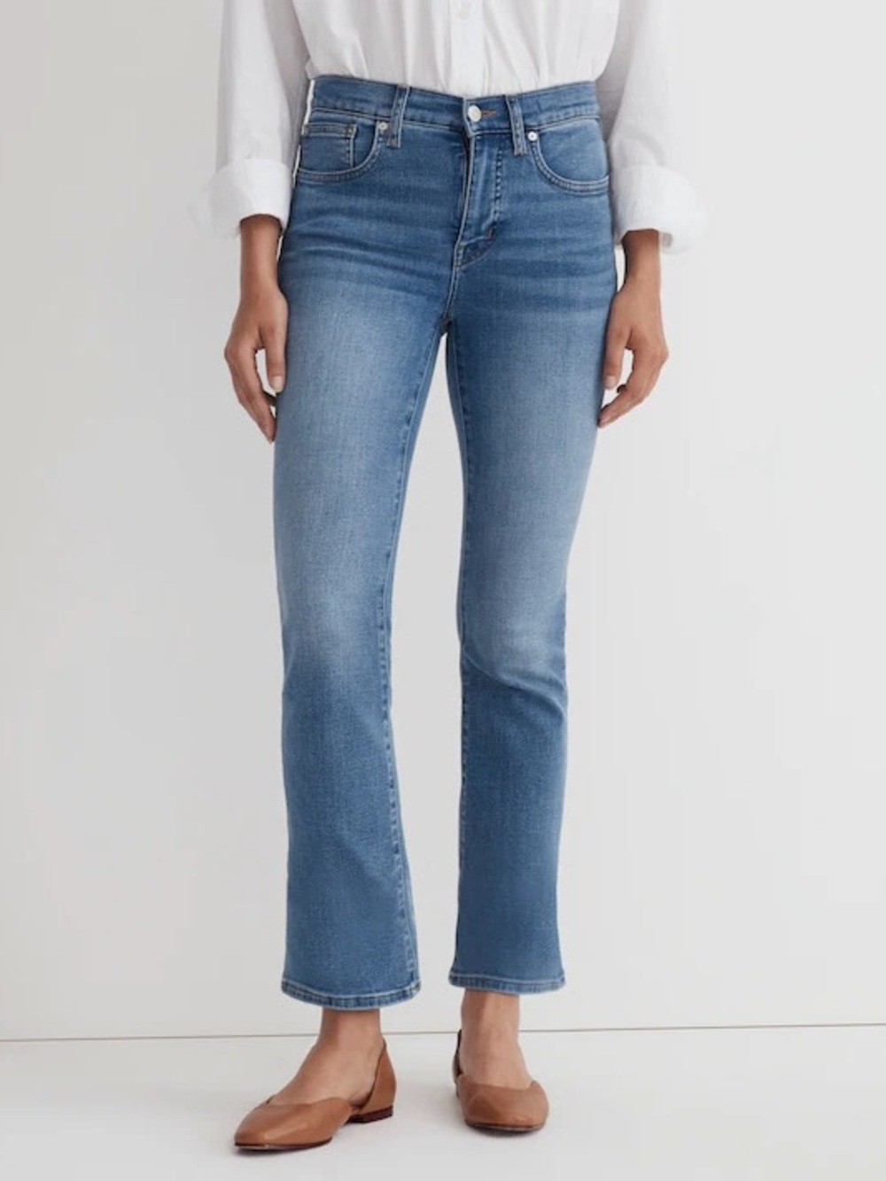 Madewell Kick Out Crop Jeans